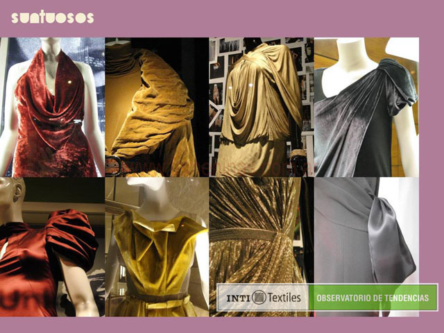 Materiales telas de moda otoño invierno 2010